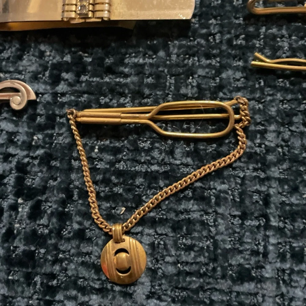 Gold-Tone Men's Tie Clip Bundle - Classic Sleek Design